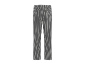 Sive i bele prugaste kuvarske pantalone.