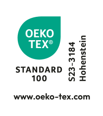 STANDARD 100 S23-3184 Hohenstein logo sertifikata