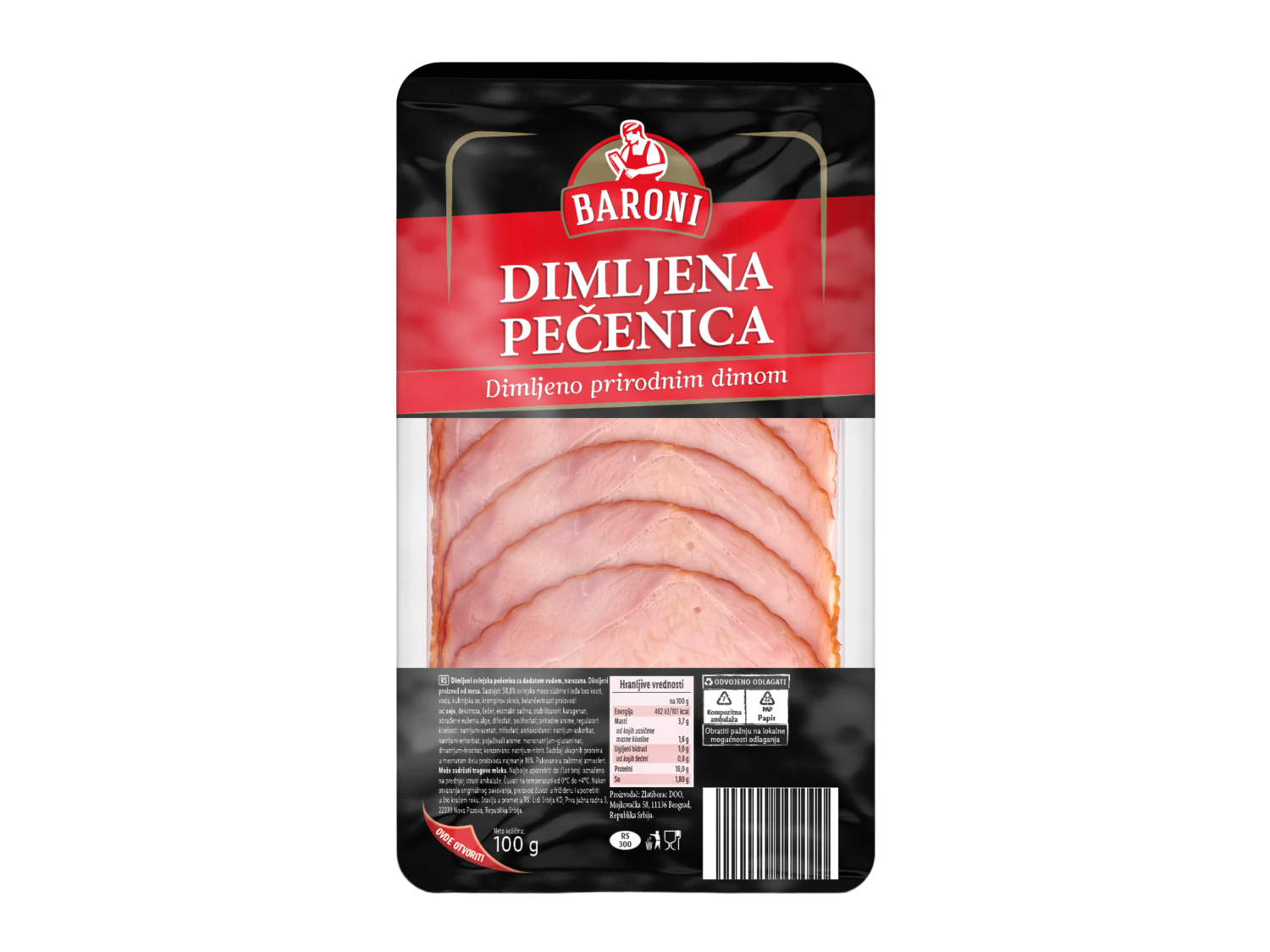 Dimljena pečenica