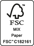 FSC MIX Paper печат, FSC™ C182161.