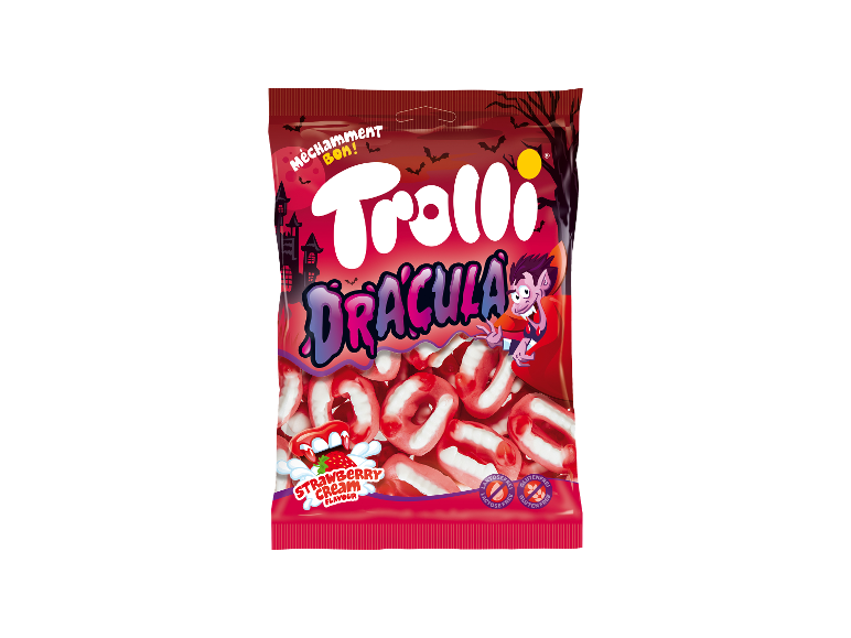 Trolli Dracula gumene bombone sa ukusom jagode i pavlake