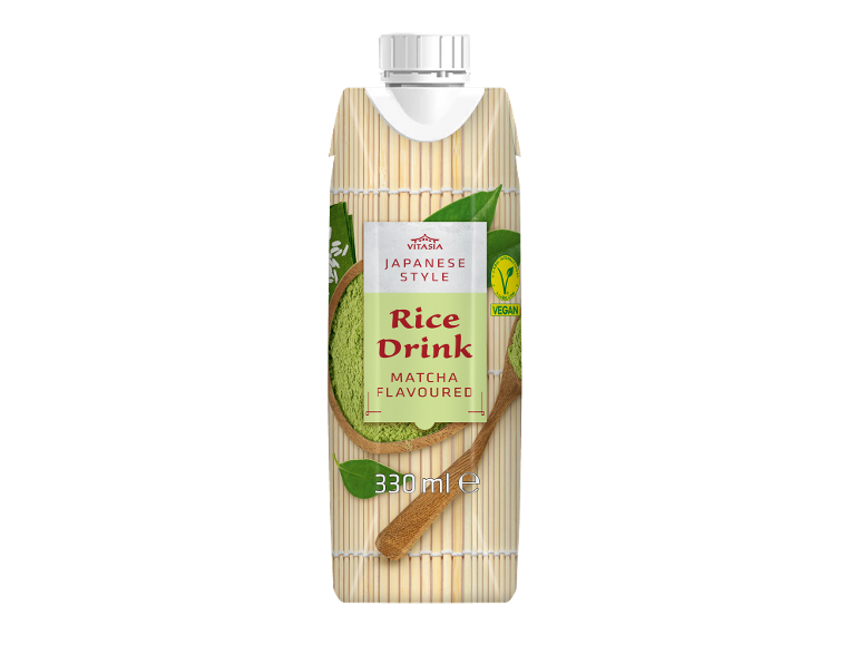 Pirinač napitak sa ukusom mače u japanskom stilu u pakovanju od 330 ml.