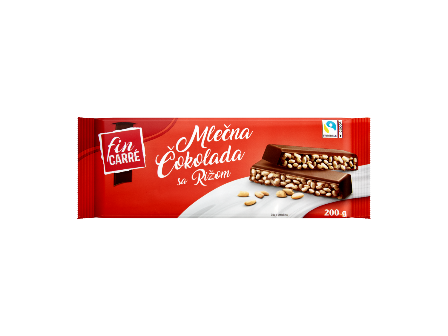 Mlečna čokolada sa pirinčem