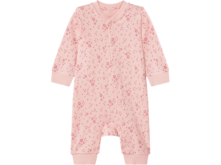 Roze bebi zeka sa zvezdicama i drikerima.
