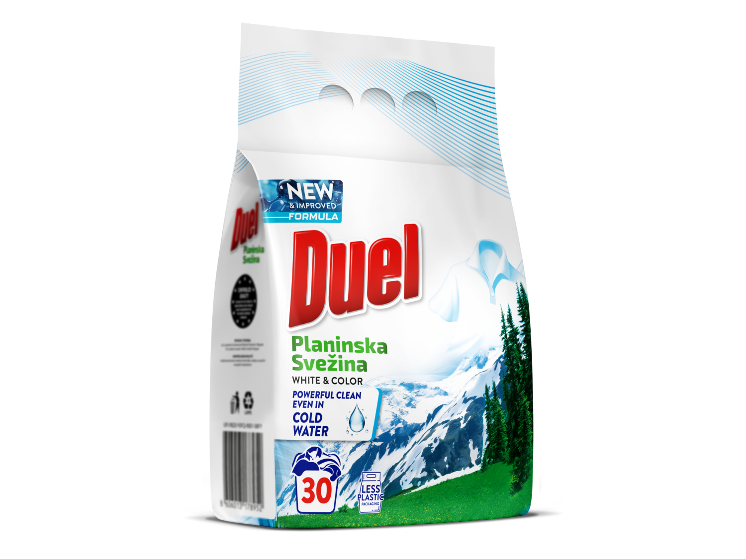 Praškasti deterdžent za pranje veša