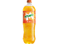 Flaša soka od pomorandže sa kapljicama vode, etiketa sa „ORANGE“ i „1,5 L“.