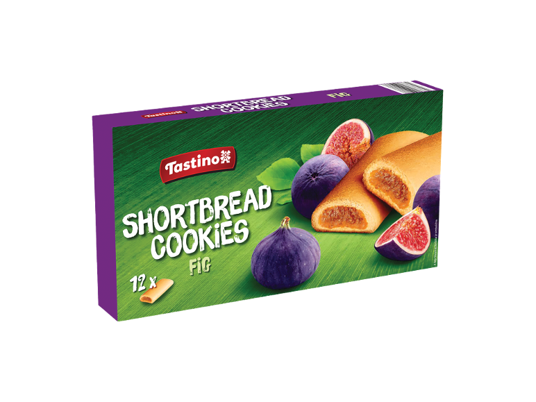 Keksi od prhkog testa sa smokvama, pakovanje od 12 komada.