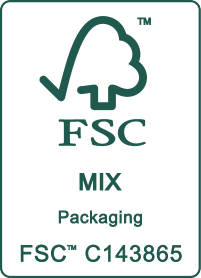 FSC MIX Pečat za pakovanje sa brojem C143865.