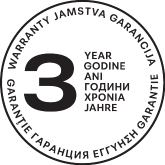 Pečat 3-godišnje garancije