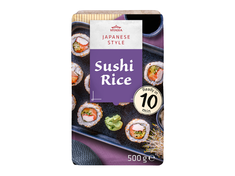 Suši pirinač u japanskom stilu, spreman za 10 minuta, 500g, sa suši rolnicama.