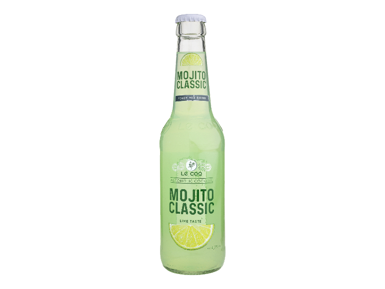Flaša alkoholnog koktela Mojito Classic sa ukusom limete.