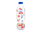 Voćni jogurt sa ukusom jagode, 1 kg, sa Nutri-Score A.