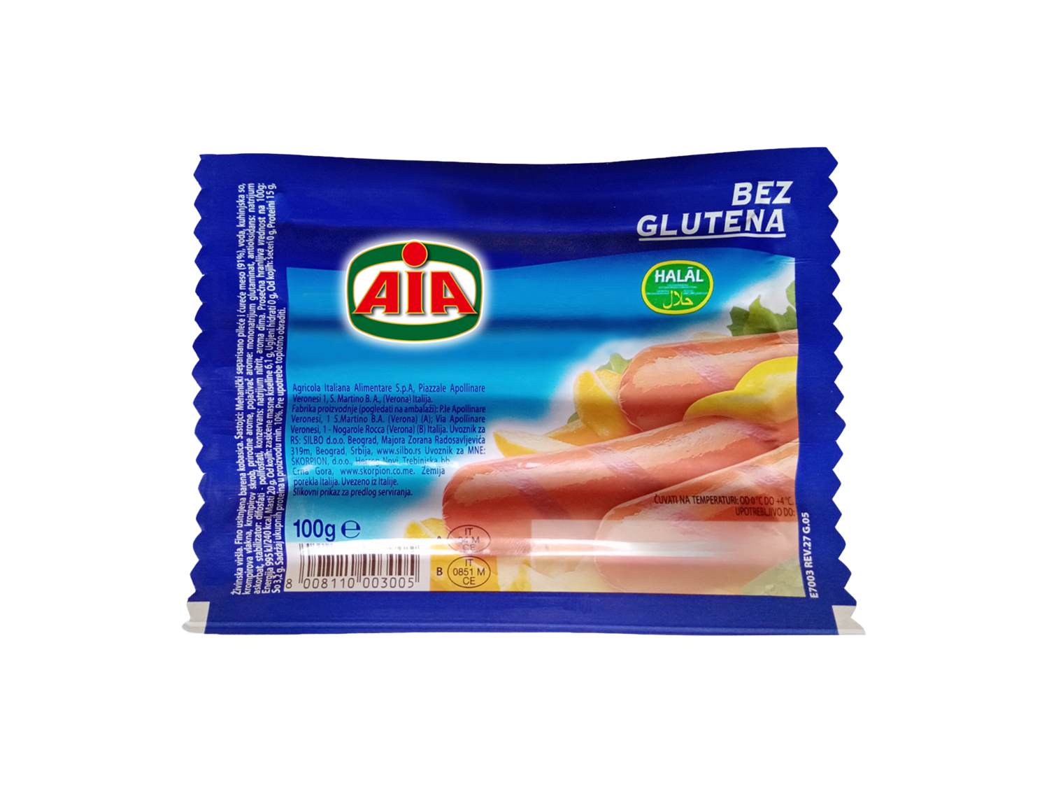 Živinske hrenovke