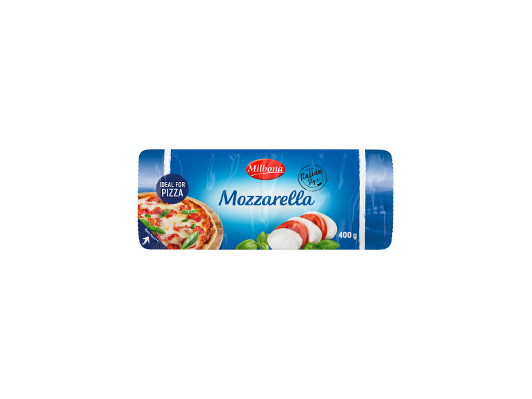 Pakovanje mocarele u italijanskom stilu, idealno za picu, 400 g.