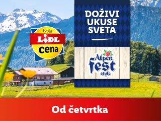 Doživi ukuse sveta Alpen fest style