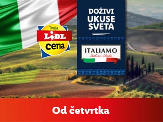 Doživi ukuse sveta ITALIAMO Italian Style
