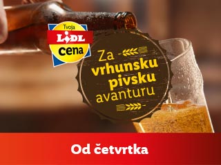 Tvoja Lidl cena za vrhunsku pivsku avanturu