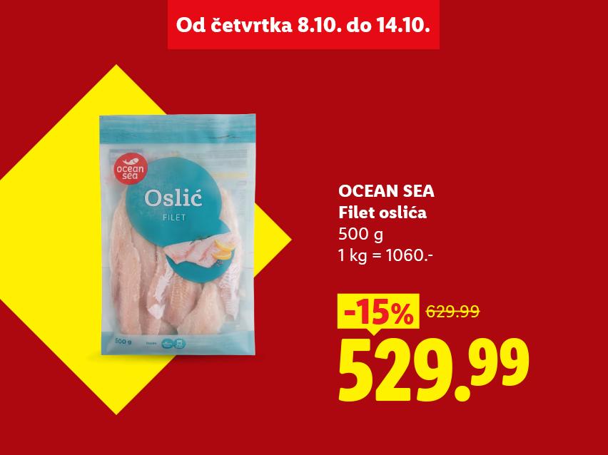 Filet oslića na akciji od 8.10. do 14.10.