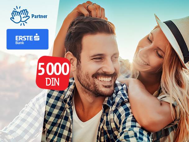 5.000 dinara - dobar razlog da otvoriš račun!