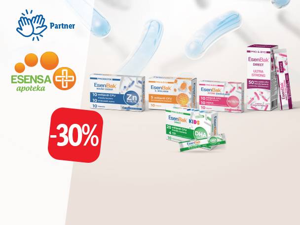 30% popusta na EsenBak probiotike