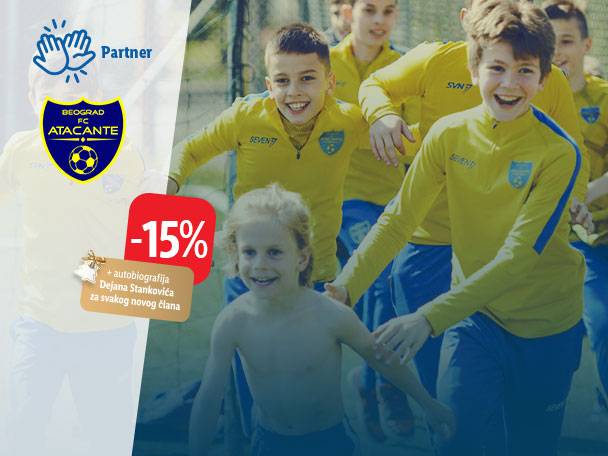 15% popusta na polugodišnju članarinu