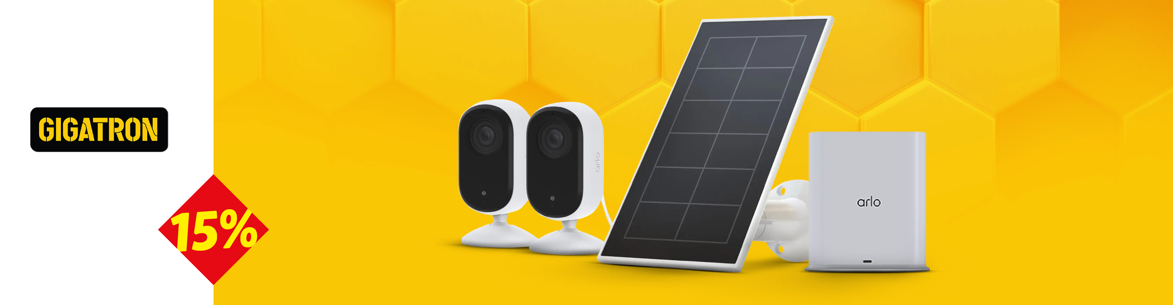 Arlo sigurnosne kamere, solarni panel i bazna stanica sa 15% popusta.