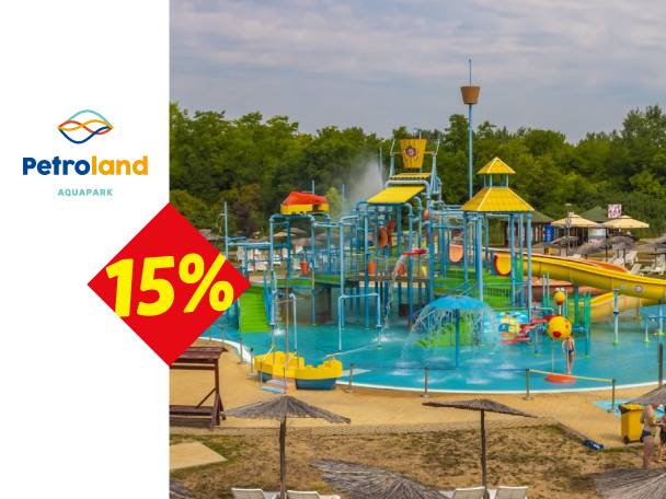 PetroLand Aquapark sa 15% popusta na ulaznice.