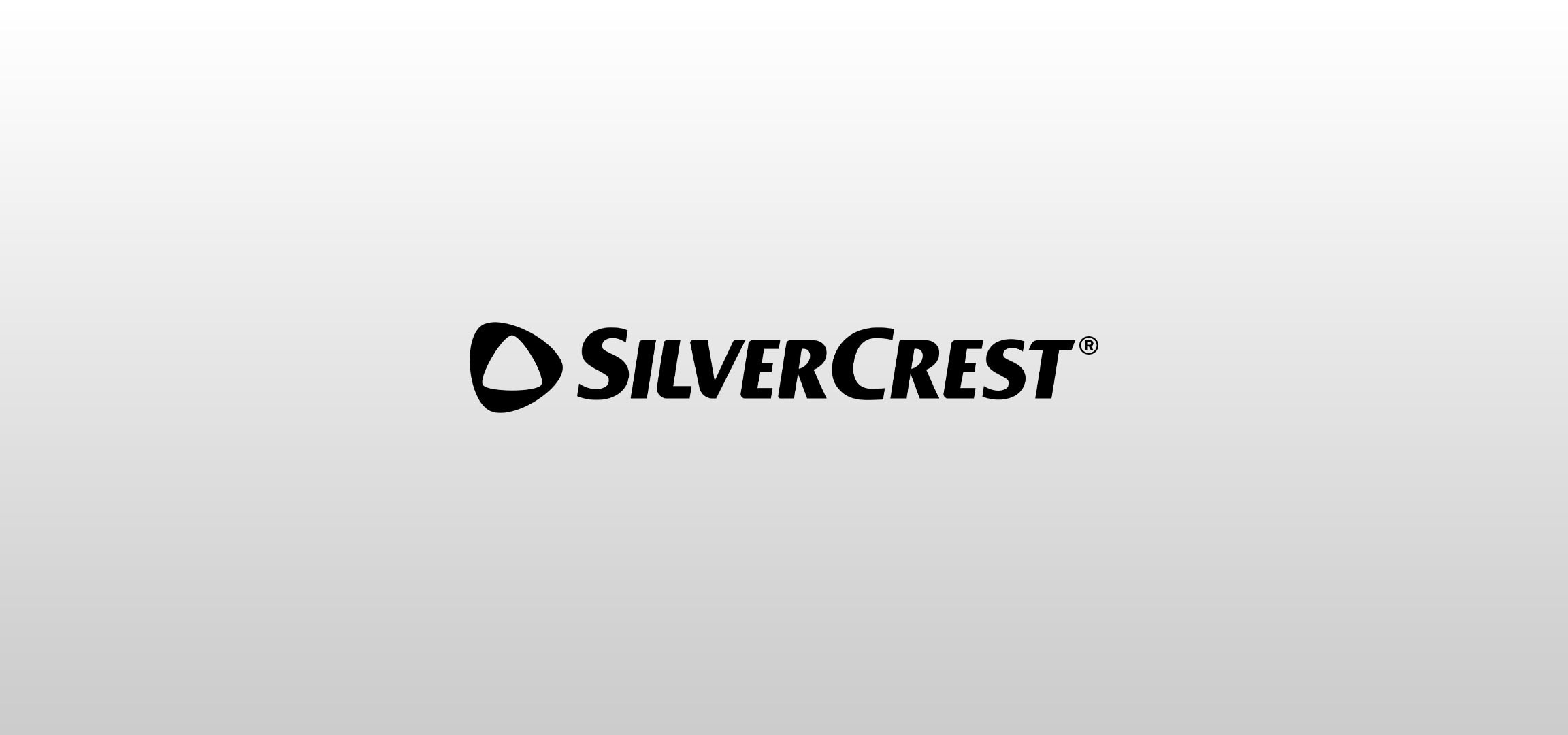 SilverCrest logo na svetlosivoj pozadini.