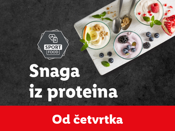 Sport Food jogurti sa voćem: Snaga iz proteina, od četvrtka.