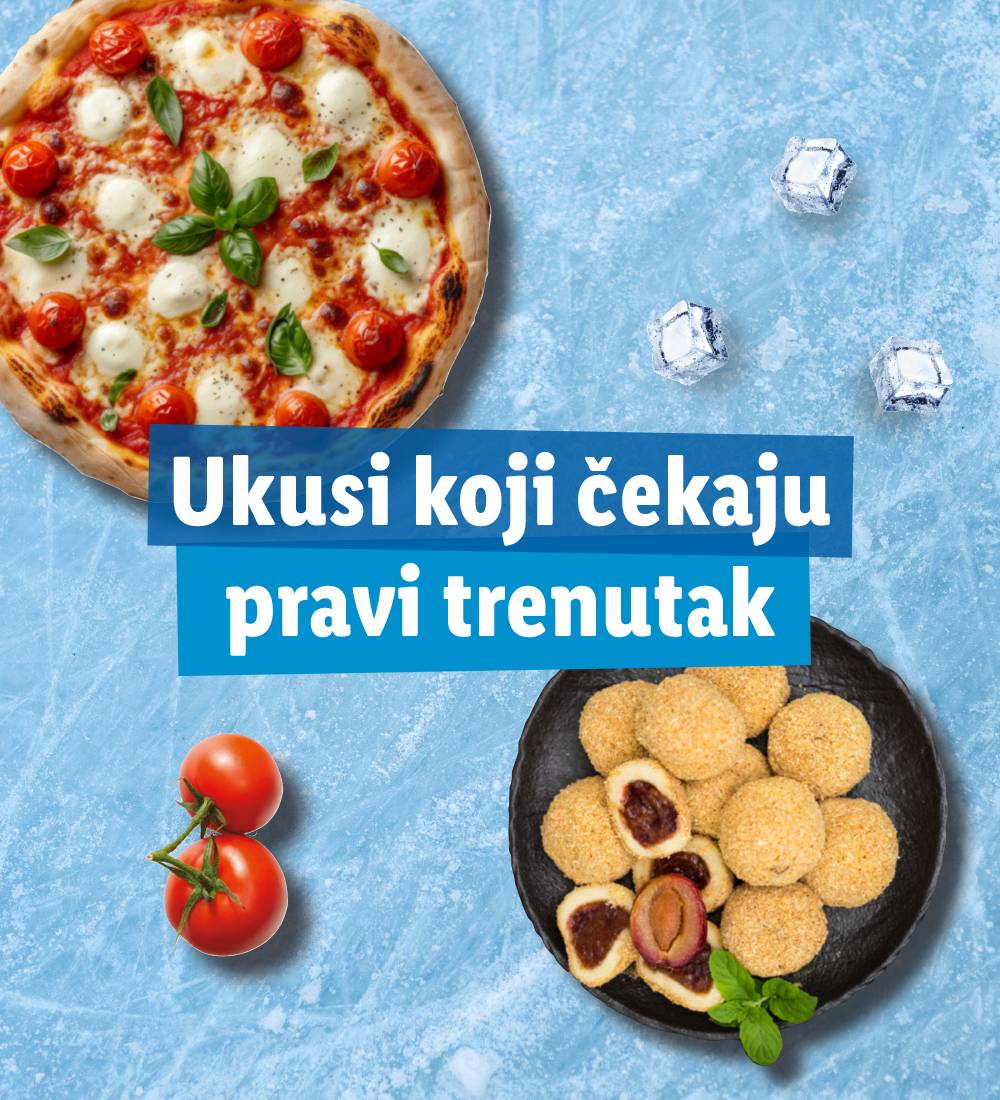 Pizza i štrudle čekaju pravi trenutak.
