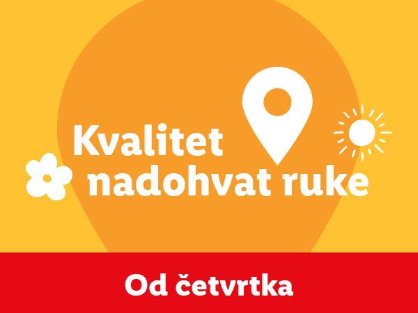 Kvalitet na dohvat ruke od četvrtka.