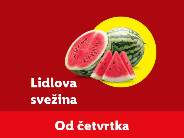 Lidl-ova svežina: lubenice od četvrtka.
