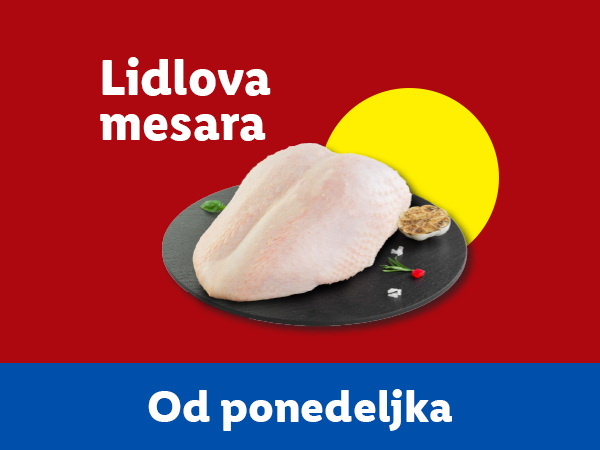 Lidl-ova mesara: pileća prsa od ponedeljka.