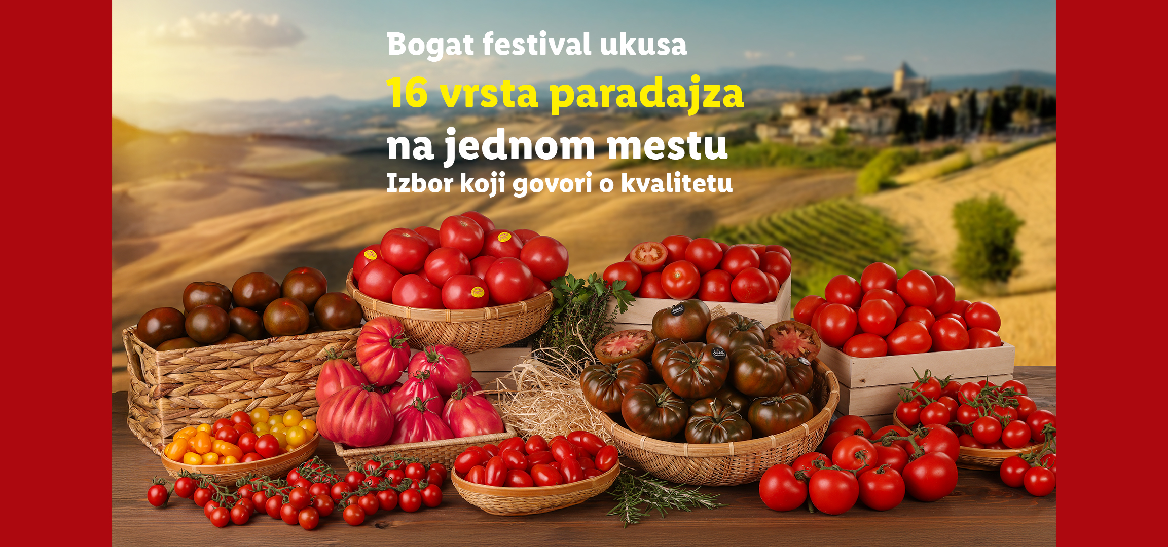 Festival ukusa sa 16 vrsta paradajza, izbor koji govori o kvalitetu.