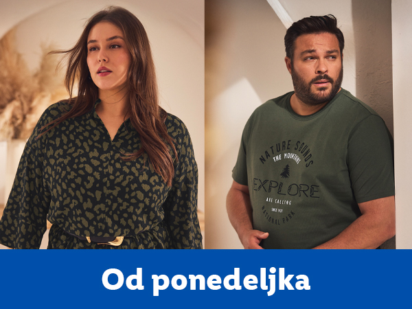 Nova kolekcija ženske i muške odeće dostupna od ponedeljka.