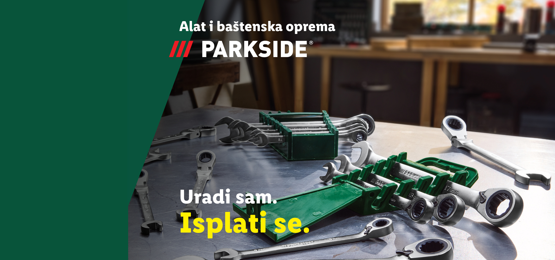 PARKSIDE alati i baštenska oprema: set ključeva i ručni alat za obradu metala.