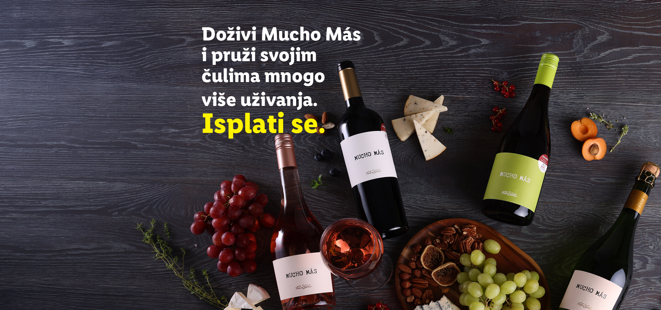 Doživi više uživanja uz izbor vina, sireva, voća i orašastih plodova. Isplati se.