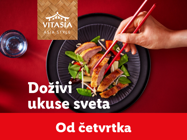 Vitasia Asia Style: Uživajte u ukusima sveta od četvrtka.
